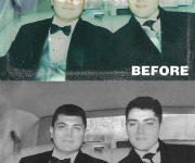 RETOUCHED-2 BOYS-BEFORE & AFTER- BEFORE & AFTER